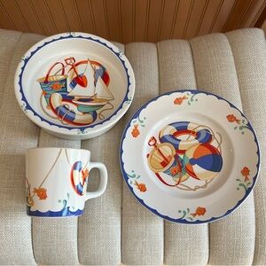 Tiffany & Co. Nautical Dining Set